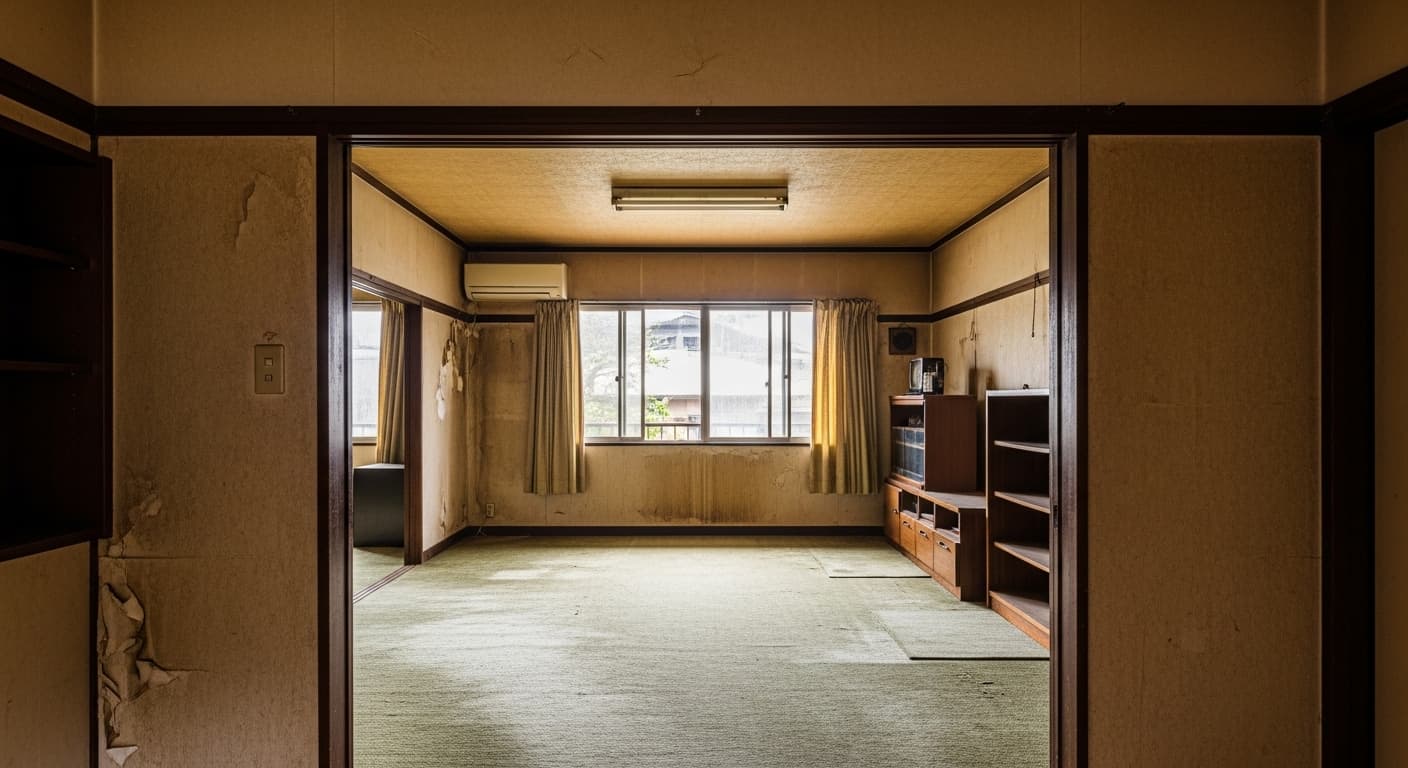 原状回復前の居室イメージ（仮置き画像）
